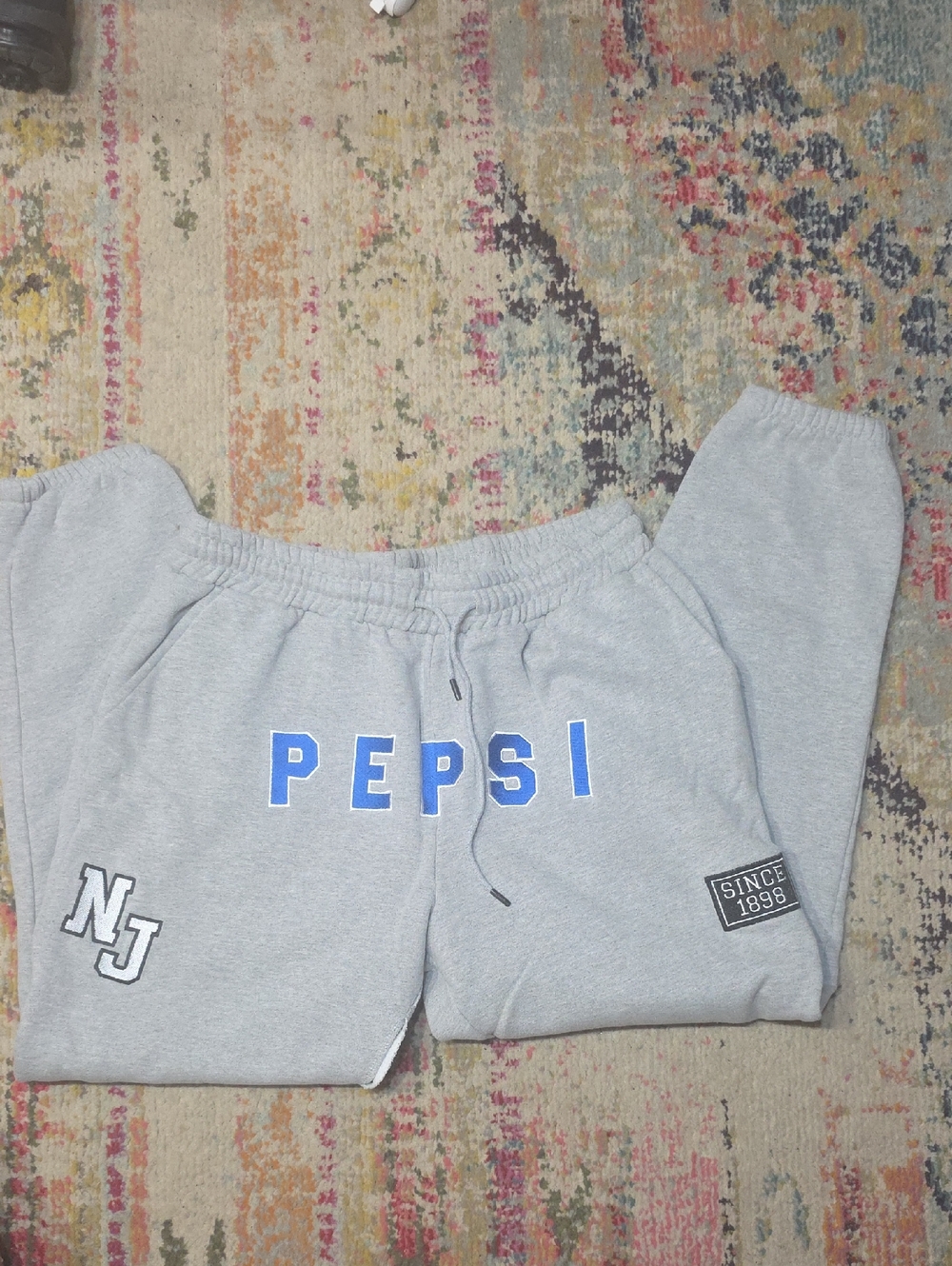 Pepsi Gray Logo Sweatpants